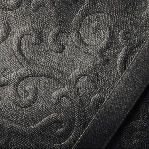 🖤YSL🖤COA🖤Arabesque Calfskin Leather Tote Bag - Picture 8 of 14